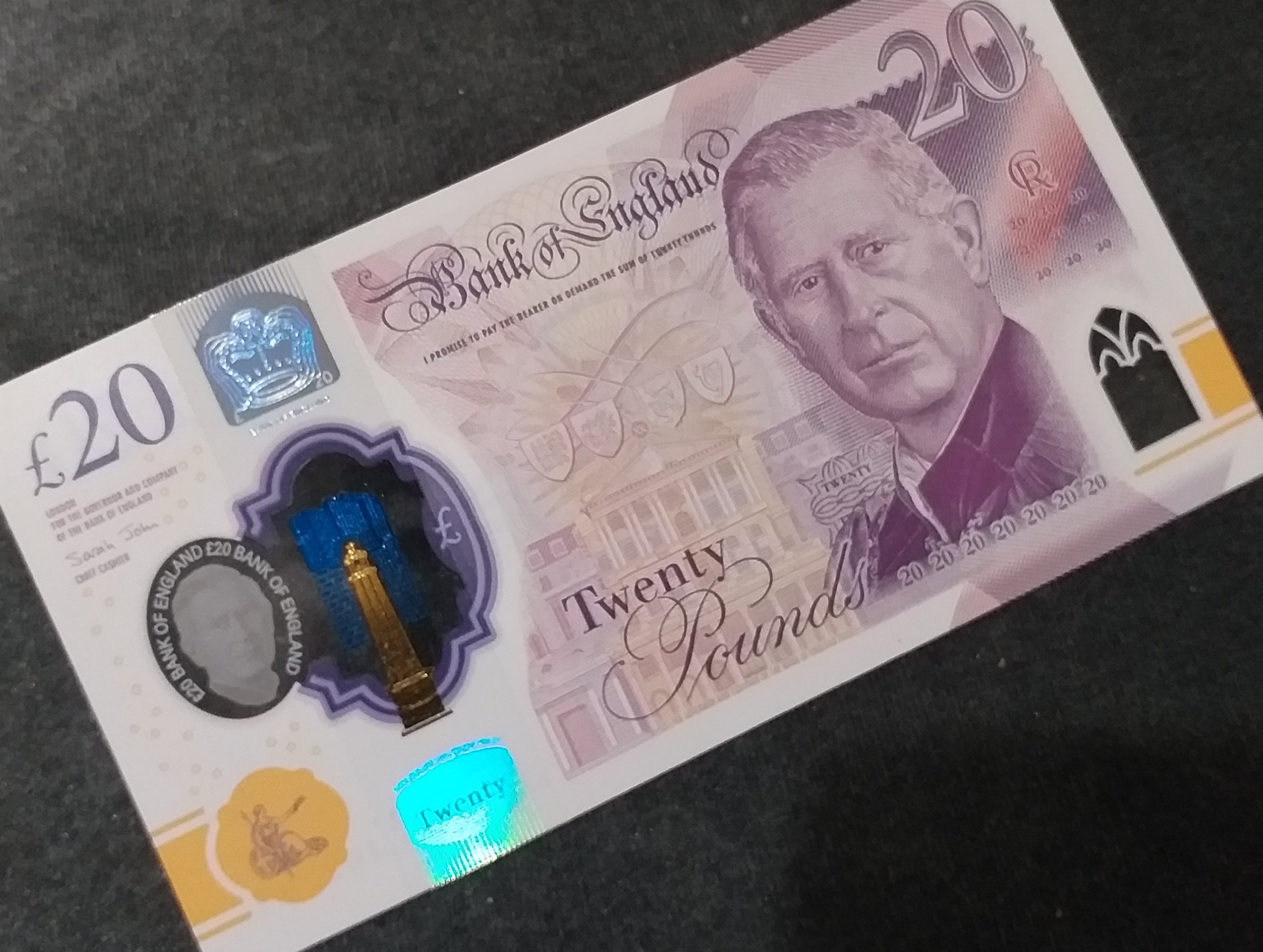 £250 in value, of the finest mixed replica Bank of England polymer prop notes on the market