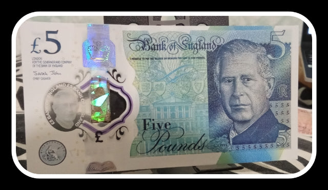 £250 in value, of the finest mixed replica Bank of England polymer prop notes on the market
